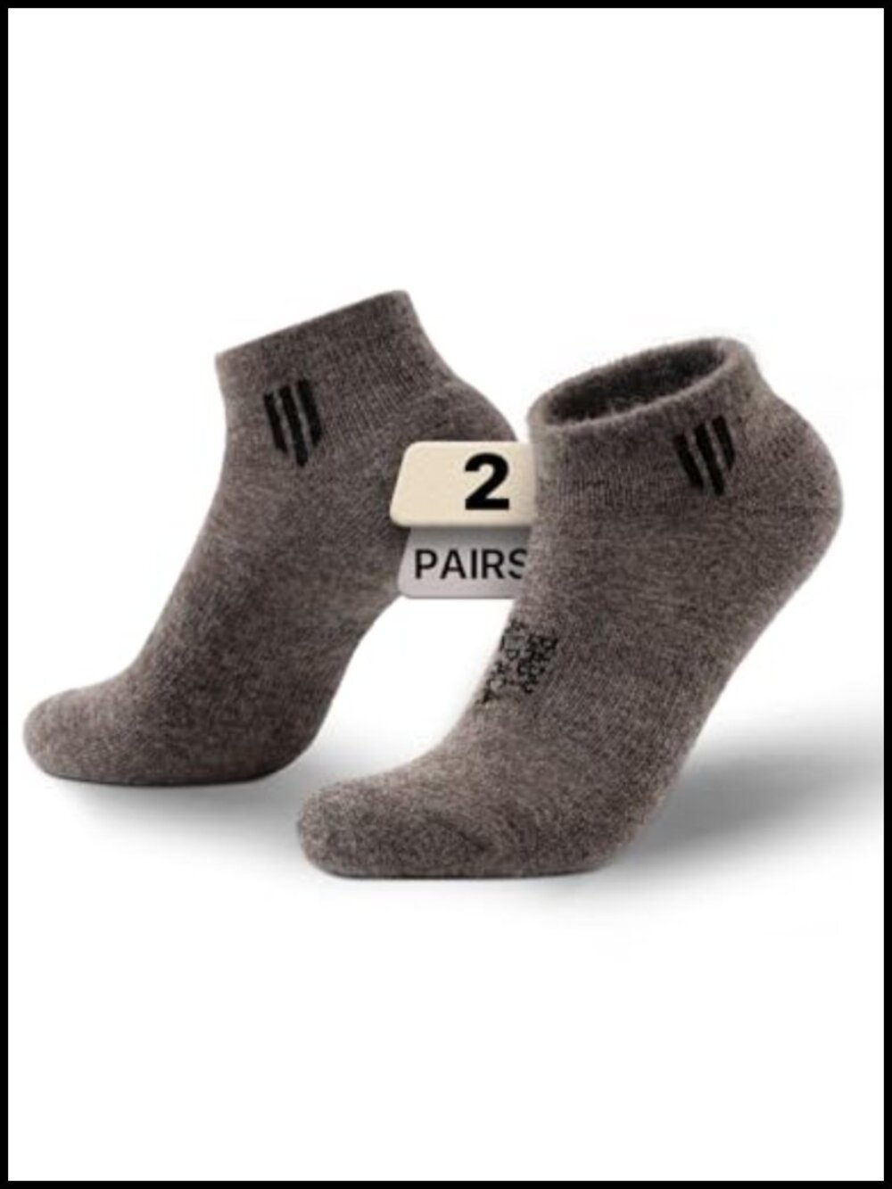 Alpaca Wool Merino Wool Blend Ankle Socks Midweight Breathable Arch Support